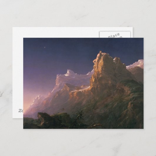 Thomas Cole - Prometheus Bound Postkarte (Vorne/Hinten)