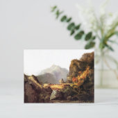 Thomas Cole - Szene aus "The Last of the Mohicans" Postkarte (Stehend Vorderseite)
