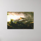 Thomas Cole The Course of Empire - Savage Staat Leinwanddruck (Vorderseite)
