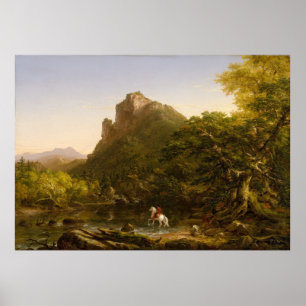 Thomas Cole The Mountain Ford Poster
