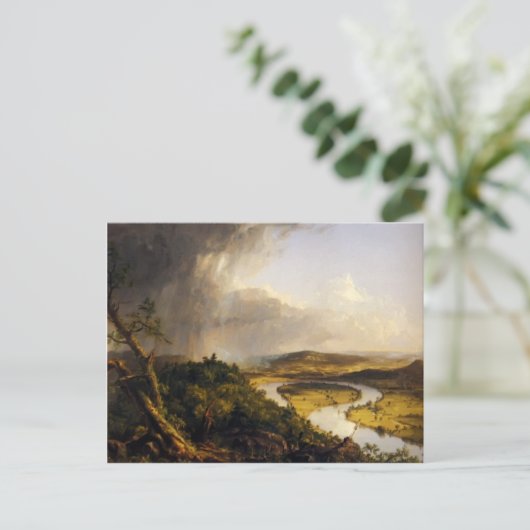 Thomas Cole - The Oxbow , der Connecticut River Postkarte (Stehend Vorderseite)
