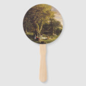 Thomas Cole The Pic-Nic Fächer (Rückseite)