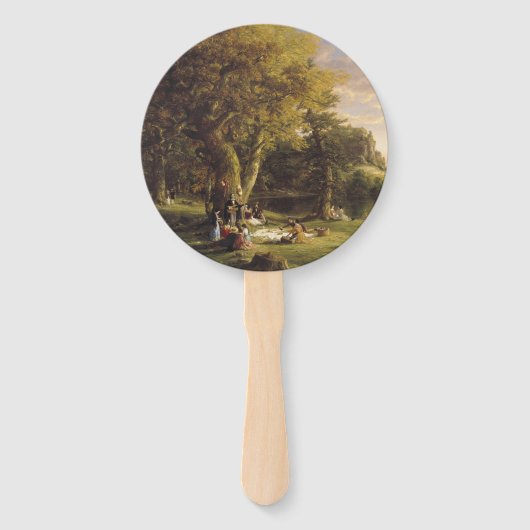 Thomas Cole The Pic-Nic Fächer (Vorderseite)