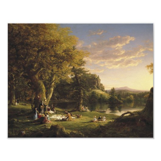 Thomas Cole - The Pic-Nic Fotodruck (Vorne)
