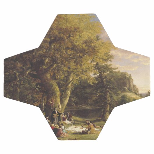 Thomas Cole The Pic-Nic Fußball (Flach)