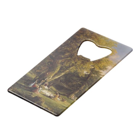 Thomas Cole The Pic-Nic Geldbeutel Flaschenöffner (Rückseite Schrägansicht)