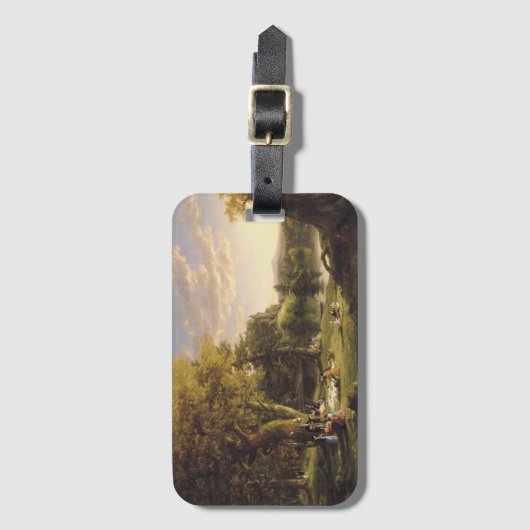 Thomas Cole The Pic-Nic Gepäckanhänger (Vorderseite Vertikal)