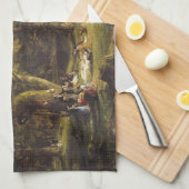 Thomas Cole The Pic-Nic Geschirrtuch (Viertel Falte)