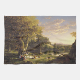 Thomas Cole The Pic-Nic Geschirrtuch