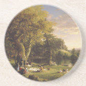 Thomas Cole The Pic-Nic Getränkeuntersetzer (Vorne)