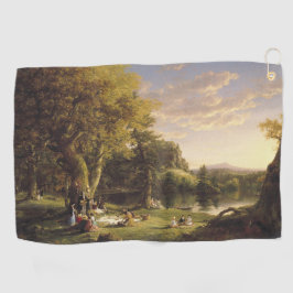 Thomas Cole The Pic-Nic Golfhandtuch