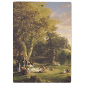 Thomas Cole The Pic-Nic Klemmbrett (Rückseite)