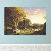 Thomas Cole The Pic-Nic Leinwanddruck (Insitu (Holzboden))