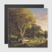 Thomas Cole The Pic-Nic Magnetkarte (Vorne/Hinten)