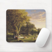 Thomas Cole The Pic-Nic Mousepad (Mit Mouse)