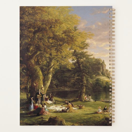 Thomas Cole The Pic-Nic Planer (Rückseite)