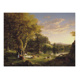 Thomas Cole The Pic-Nic Poster