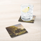 Thomas Cole The Pic-Nic Rechteckiger Pappuntersetzer (Vor Ort)