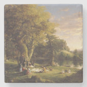 Thomas Cole The Pic-Nic Steinuntersetzer (Vorderseite)