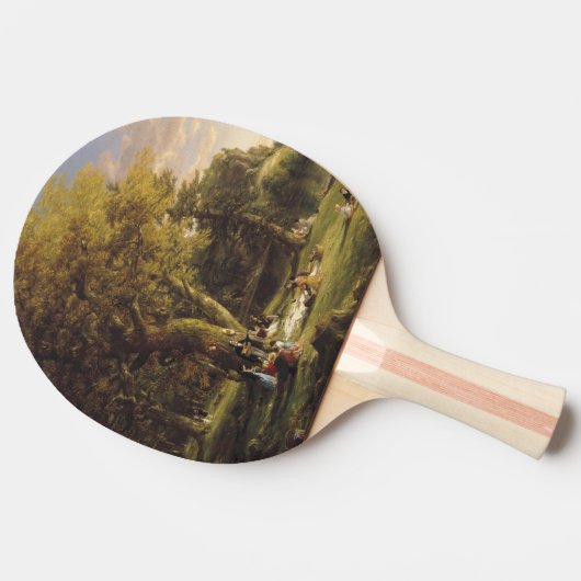 Thomas Cole The Pic-Nic Tischtennis Schläger (Seitenansicht)