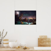 Thomas Cole The Voyage of Life Manhood Poster (Küche)