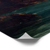 Thomas Cole The Voyage of Life Manhood Poster (Ecke)