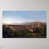 Thomas Cole View von Florenz Poster (Vorne)