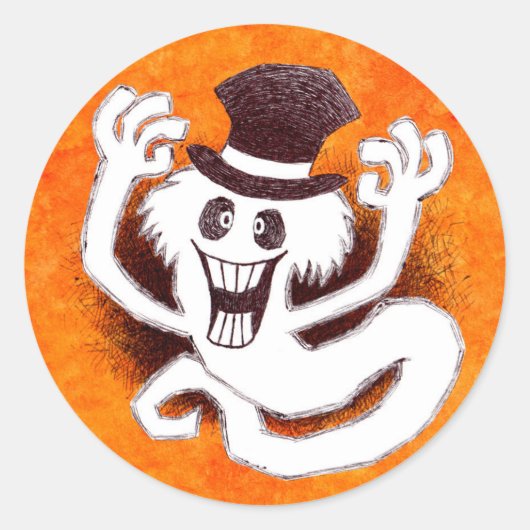 Thomas der Geisteraufkleber Aufkleber (Vorderseite)