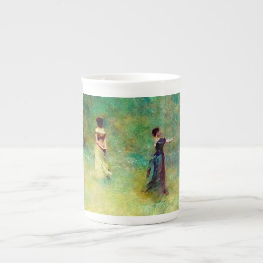 Thomas Dewing Sommer 1890 Tasse (Vorderseite)
