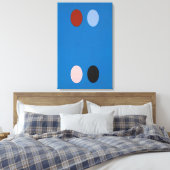 Thomas Downing - France Blue - 1965 Leinwanddruck (Insitu (Schlafzimmer))