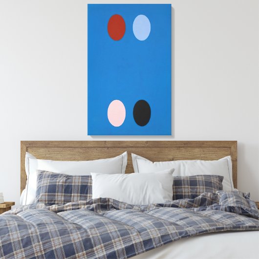 Thomas Downing - France Blue - 1965 Leinwanddruck (Insitu (Schlafzimmer))