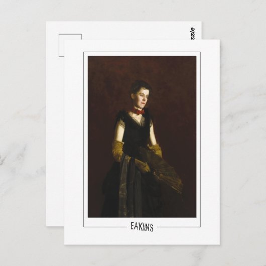 Thomas Eakins #14 - Fine Art Postcard Postkarte (Vorne/Hinten)