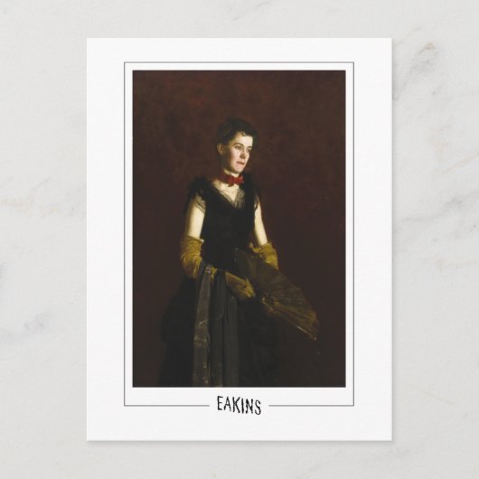 Thomas Eakins #14 - Fine Art Postcard Postkarte (Vorderseite)