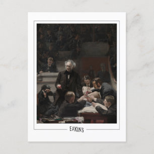 Thomas Eakins #15 - Fine Art Postcard Postkarte