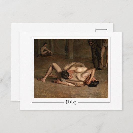 Thomas Eakins #16 - Fine Art Postcard Postkarte (Vorne/Hinten)