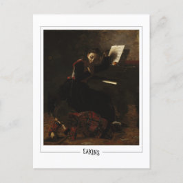 Thomas Eakins #19 - Fine Art Postcard Postkarte
