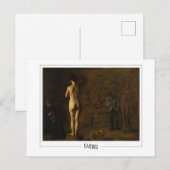 Thomas Eakins #1 - Fine Art Postcard Postkarte (Vorne/Hinten)
