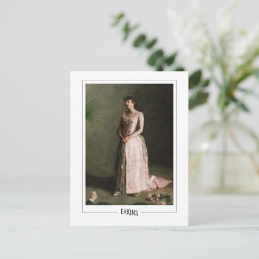 Thomas Eakins #22 - Fine Art Postcard Postkarte (Stehend Vorderseite)
