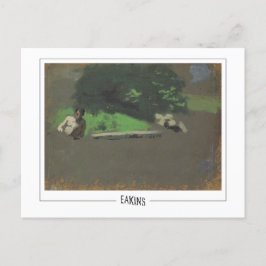Thomas Eakins #376 - Fine Art Postcard Postkarte