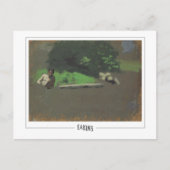 Thomas Eakins #376 - Fine Art Postcard Postkarte (Vorderseite)