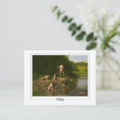 Thomas Eakins #414 - Fine Art Postcard Postkarte (Stehend Vorderseite)