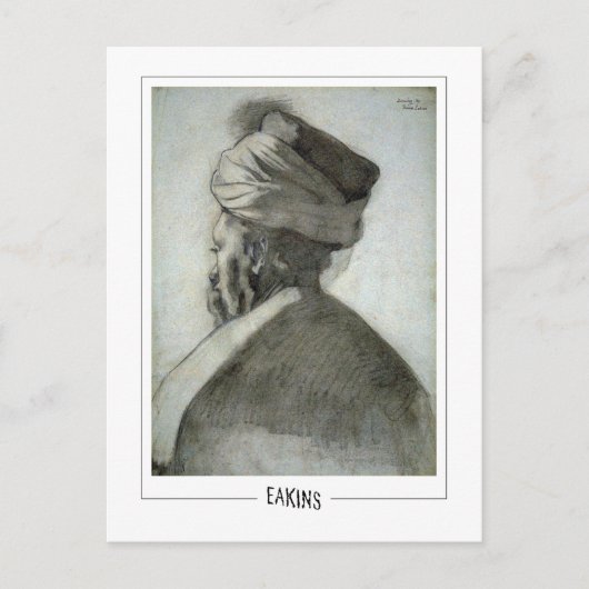 Thomas Eakins #468 - Fine Art Postcard Postkarte (Vorderseite)