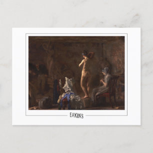 Thomas Eakins #6 - Fine Art Postcard Postkarte