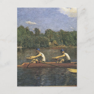 Thomas Eakins Biglin Brothers Racing Postkarte