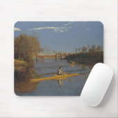 Thomas Eakins - die Meister-SingleSculls Mousepad (Mit Mouse)