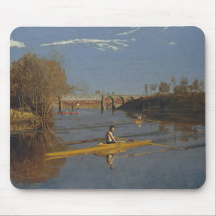 Thomas Eakins - die Meister-SingleSculls Mousepad