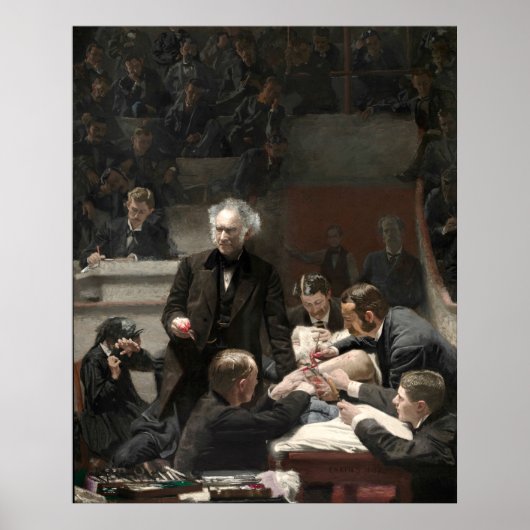 Thomas Eakins The Gross Clinic Poster (Vorne)