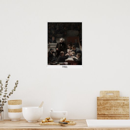 Thomas Eakins Zedign Art Poster #15 (Küche)