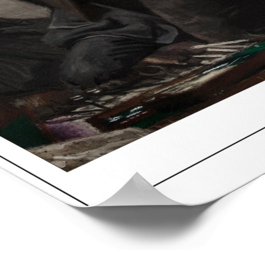 Thomas Eakins Zedign Art Poster #15 (Ecke)