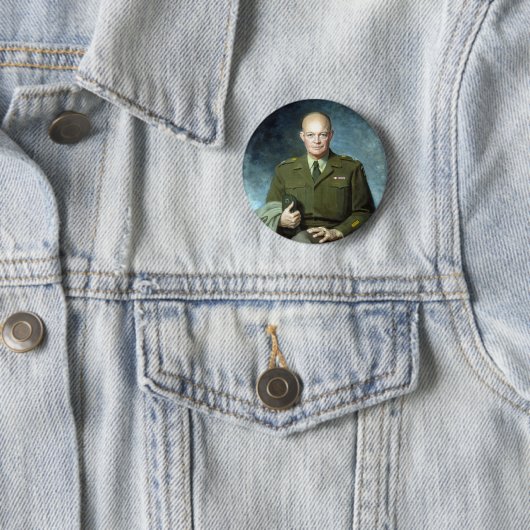 Thomas Edgar Stephens Dwight D. Eisenhower Button (Beispiel)